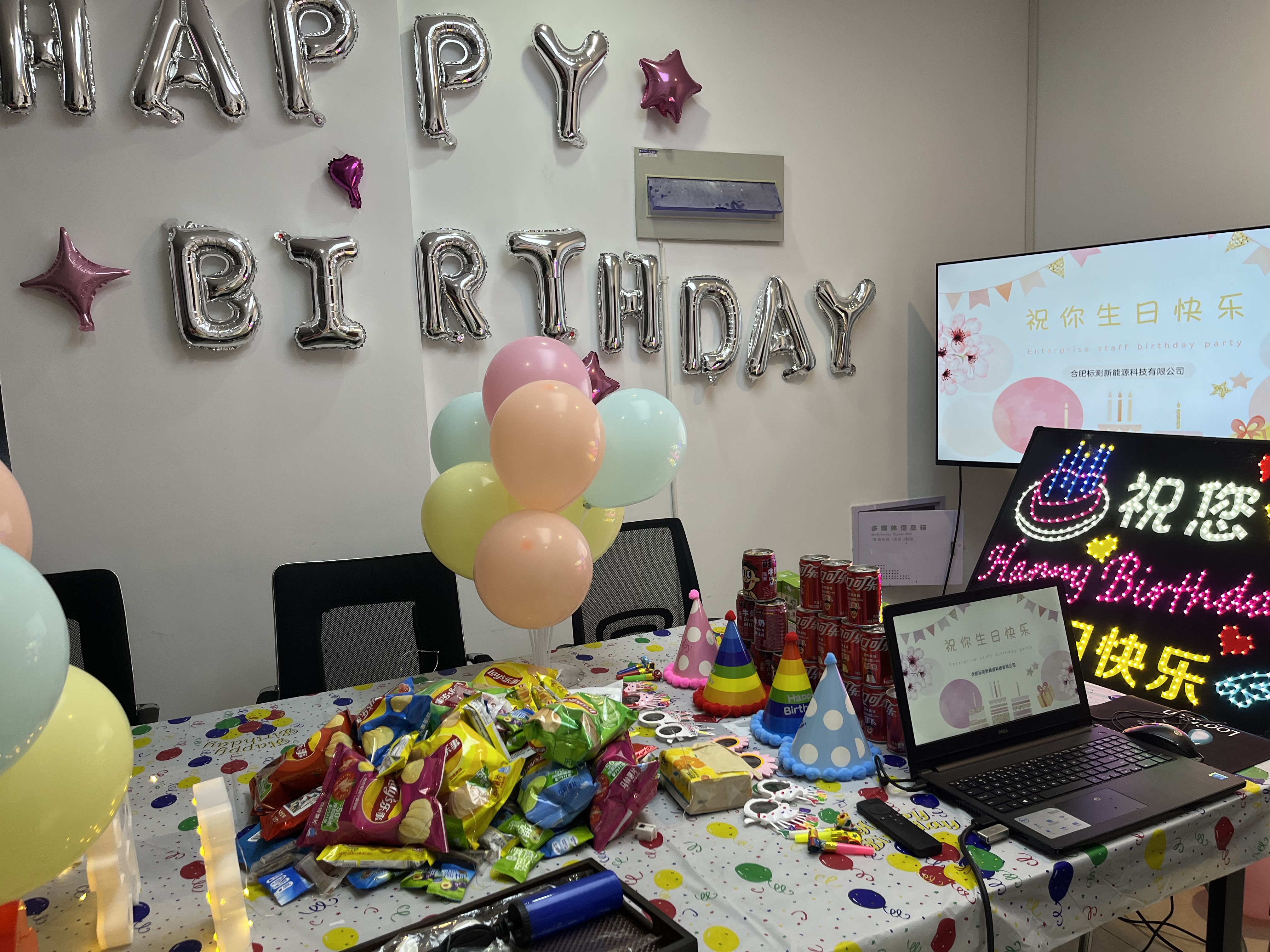 Introduction to the Company Staff Birthday Party