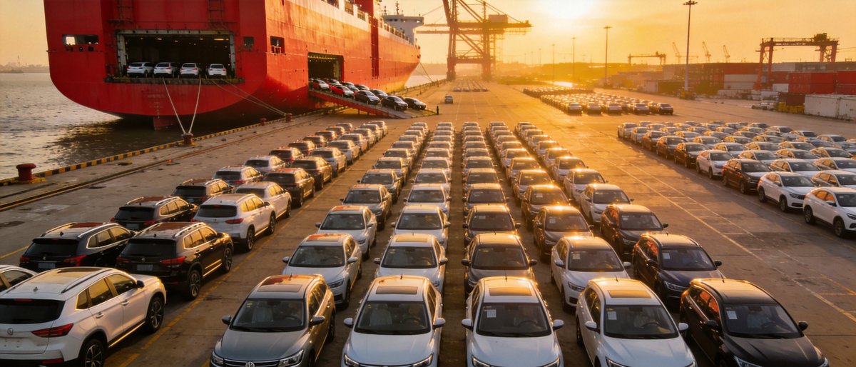 China Auto Exports Surge Past 1 Million Units Monthly, Reshaping Global Trade