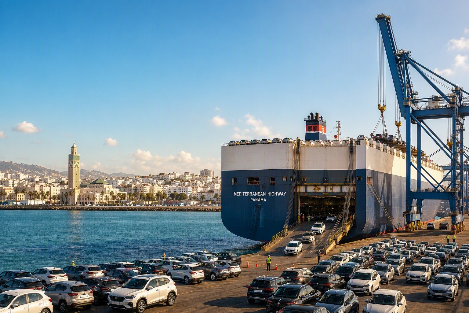 North Africa's Vehicle Import Boom: Algeria and Its Neighbors as Key Destinations for Chinese Cars