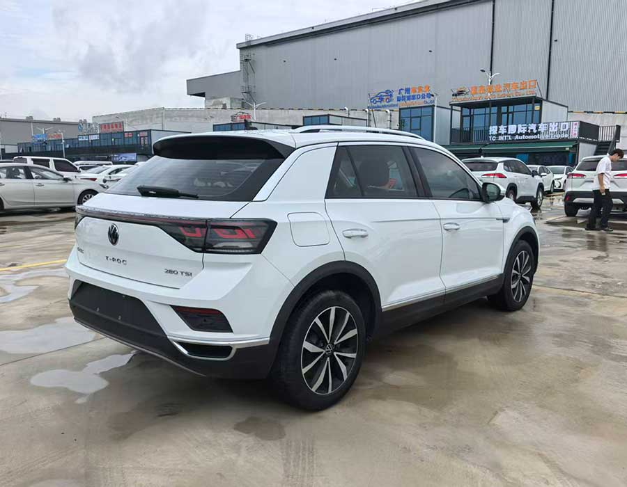 Volkswagen T-Roc 280TSI DSG 2 roues motrices Time Edition 2023 +58585 km blanc