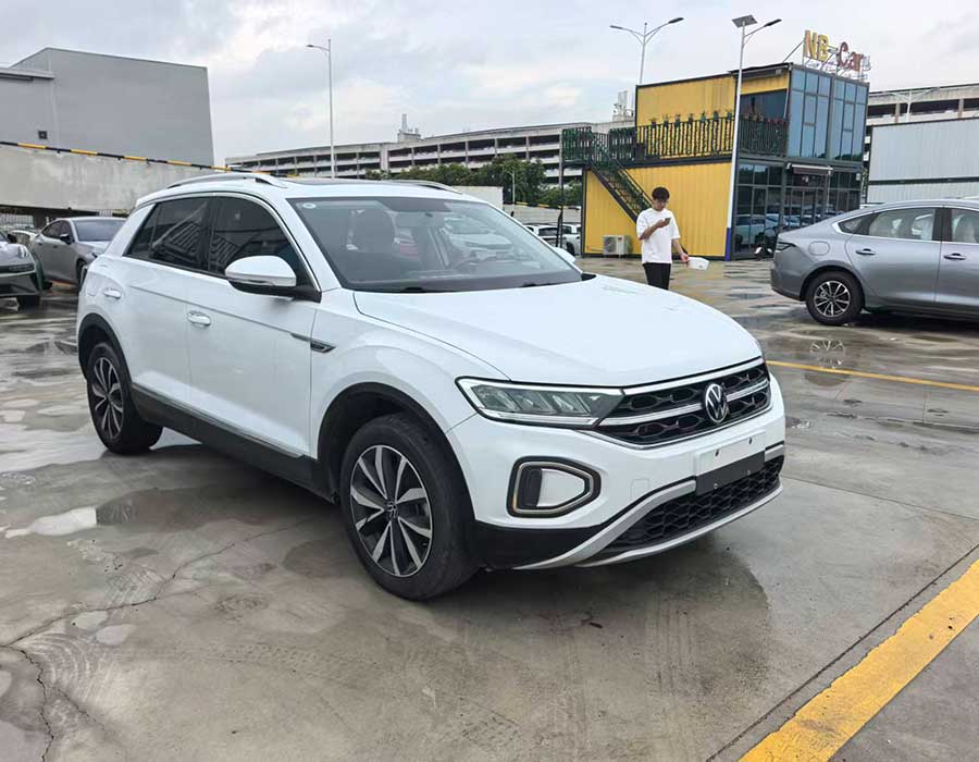 Volkswagen T-Roc 280TSI DSG 2 roues motrices Time Edition 2023 +60 160 km, blanc
