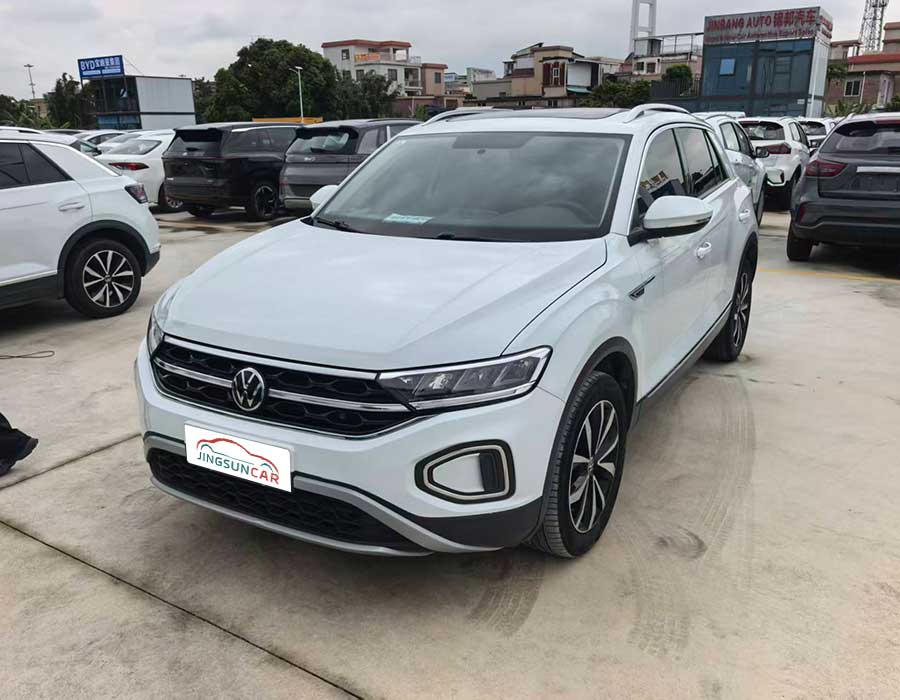 Volkswagen T-Roc 280TSI DSG 2 roues motrices Time Edition 2023 +54556 km blanc
