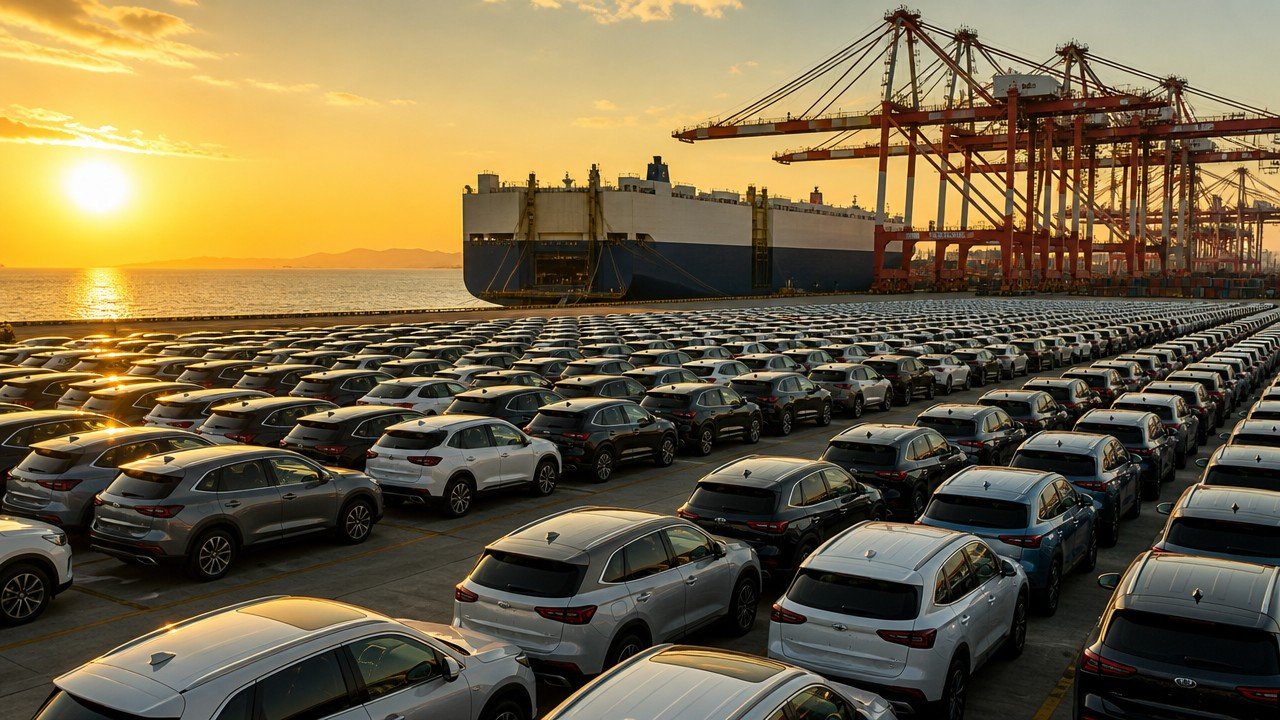 China's Auto Exports Cross a New Milestone: One Million Cars in a Single Month and a Record Year Ahead