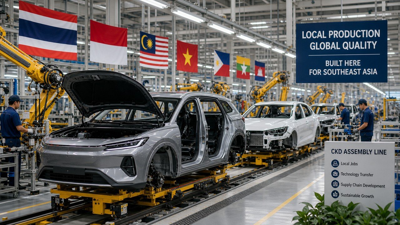 Chinese Brands Go Local: The CKD Assembly Wave Reshaping Global Auto Trade