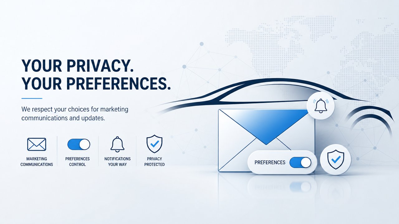 SIN-AUTO Marketing Communications: What We Send, How to Opt Out, and Your Preferences