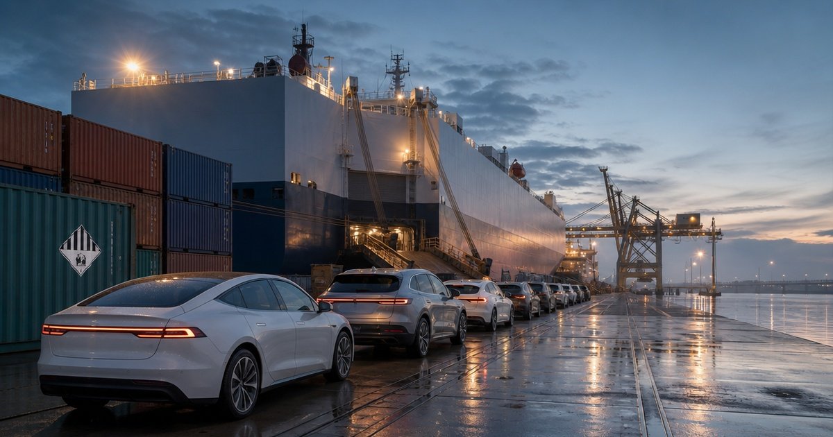 IMDG 42-24 : les règles 2026 qui changent l'expédition des voitures électriques depuis la Chine