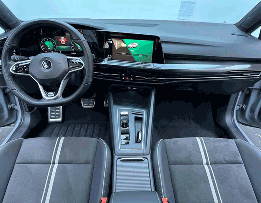 Golf 280TSI DSG R-Line Lite 2023 (ensemble blanc + noir) (53210 km)