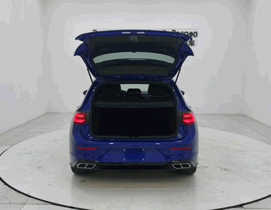 Golf 280TSI DSG R-Line 2021 (bleu avec ensemble réfléchissant noir) (21341 km)