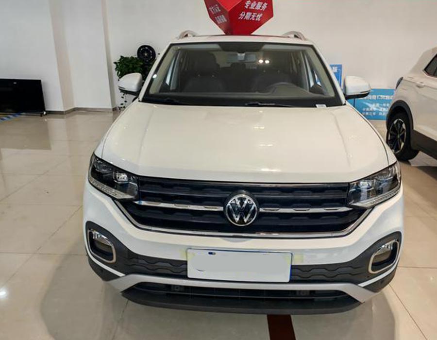 Volkswagen T-Cross 2021 200TSI Édition DSG Connect blanche (72111 km)