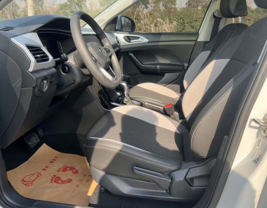 Volkswagen T-Cross 2023 200TSI Édition DSG Connect, blanc (65244 km)