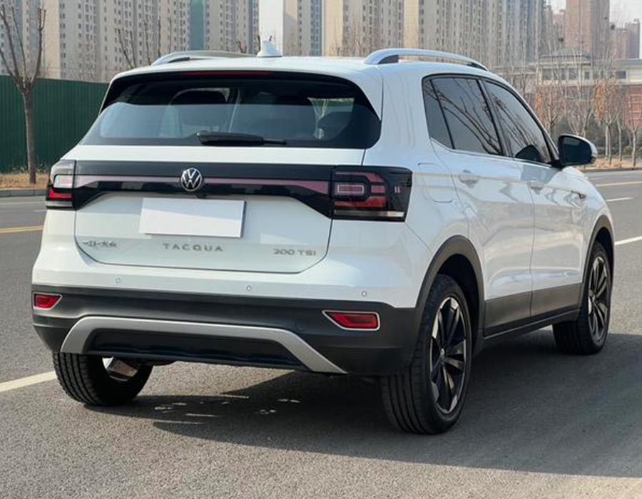 Volkswagen T-Cross 2023 200TSI Édition DSG Connect, blanc (65244 km)