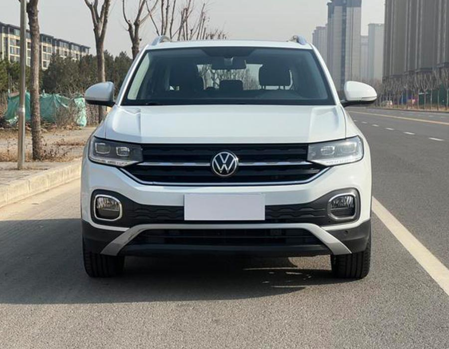 Volkswagen T-Cross 2023 200TSI Édition DSG Connect, blanc (65244 km)