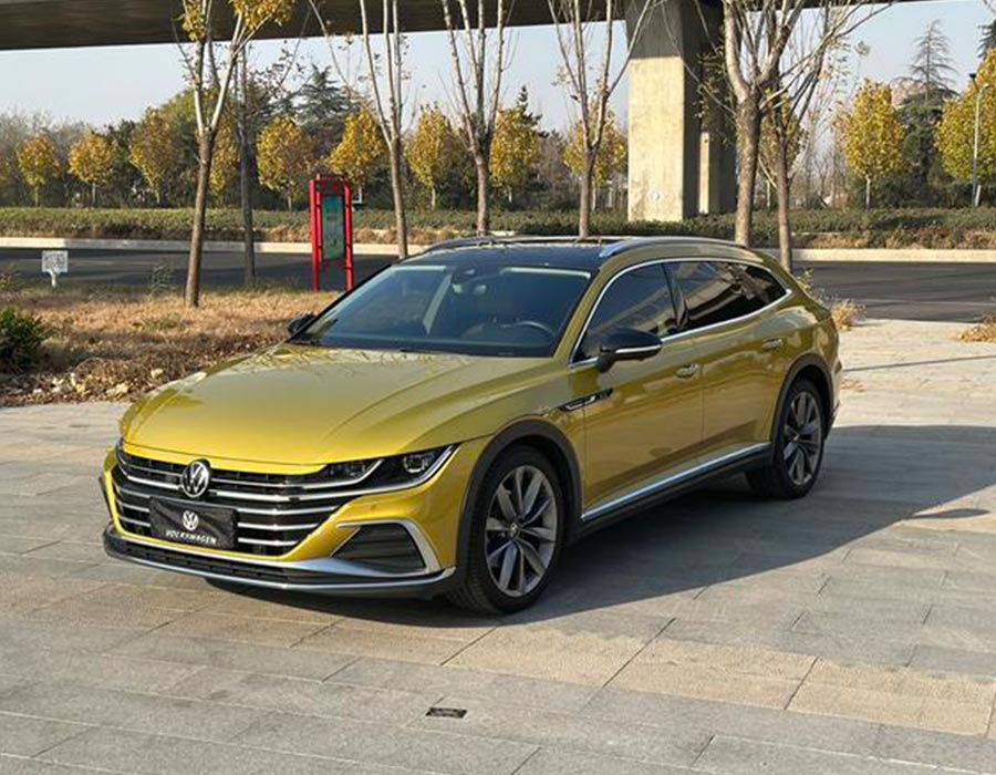 Volkswagen CC, année modèle 2021, Shooting Brake, 380TSI, édition Hunter, doré (27120 km)