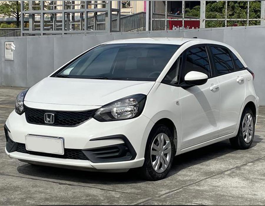 Honda Fit 2021 1,5 L CVT Édition Trend Enjoy, blanche (46336 km)