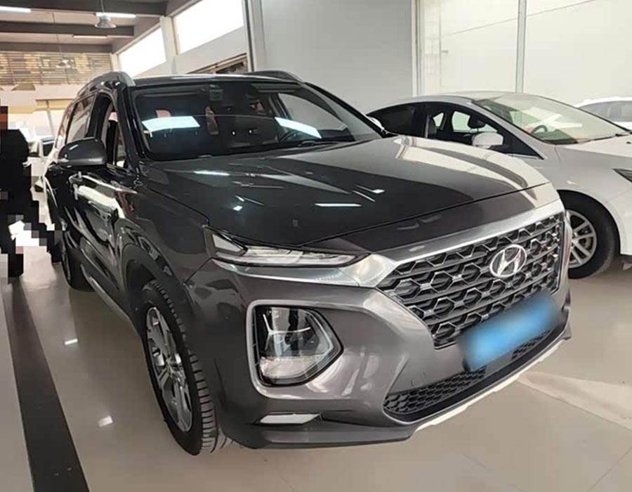 Hyundai Santa Fe 2019 380 TGDi DLX Automatique à 2 roues motrices Édition Premium National VI (89700 km)