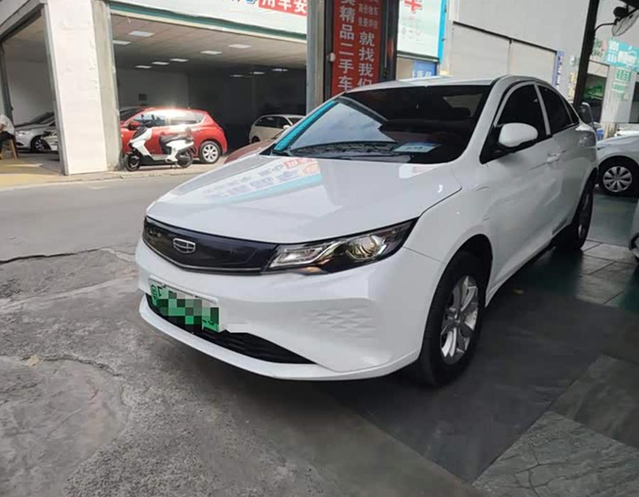 Phosphate de fer et de lithium Emgrand EV 2022 EV Pro édition Ride-Hailing (7800 km)